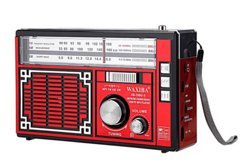 RADIO XB394BT clasic rosu portabil